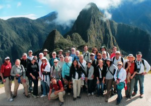 lsu landscape architecture alumni group, Peru mountains in background