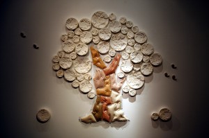 Ceramic tree, lsu ceramics alumni work