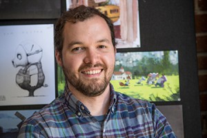 Bradley Furnish in a Pixar Studio
