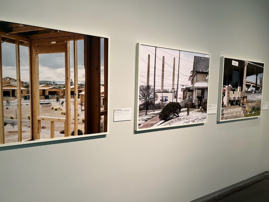 photographs on wall